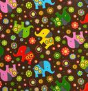 Rs. Elefante fondo chocolate