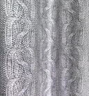 An. Knitted Cable grijs