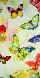 Pt.8567-264 BUTTERFLY CLOUD HIBISCUS